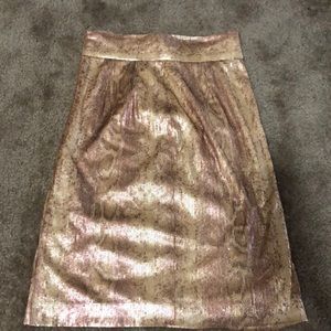 Snake Skin Printed Pencil Skirt